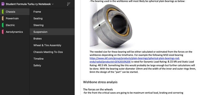 Engineering diary